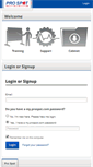 Mobile Screenshot of my.prospot.com